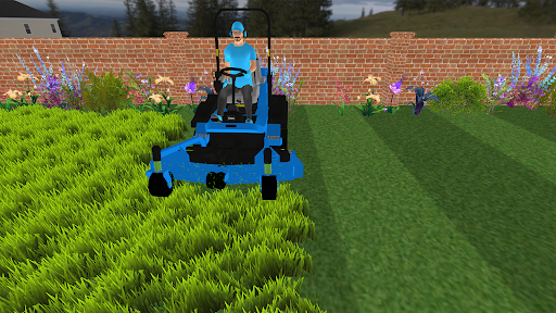 Screenshot Mowing Simulator Lawn Cutting