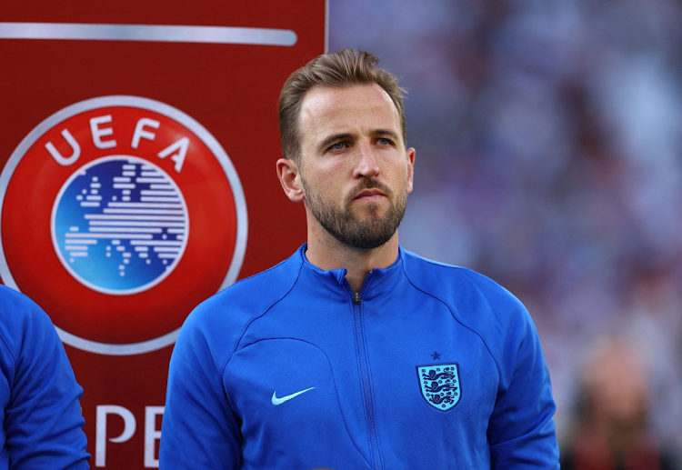 England's Harry Kane before the match against North Macedonia.