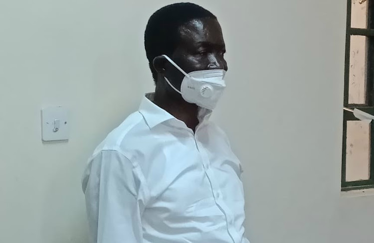 Kasipul MP Ong'ondo Were in the dock at the Oyugis Court on July 22,2020