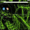 Neon Glow Lime Green Chrome extension download