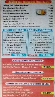 Panjabi Angithi menu 7