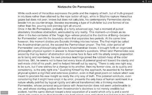 A Nietzsche Reader Screenshots 2