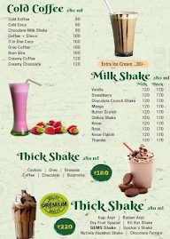 Shiva‘s Coffee Bar & Snacks menu 1