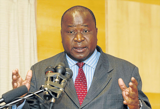 TOUGH TALKING: Former Reserve Bank governor Tito Mboweni Picture: GALLO IMAGES