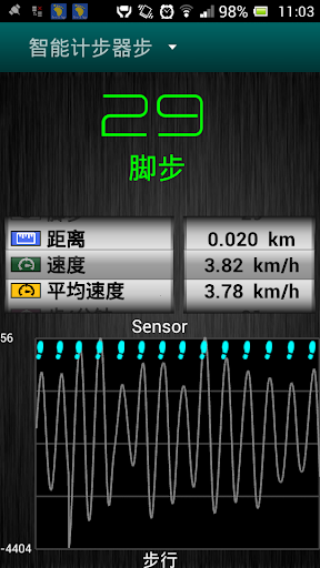 智能步骤计步器 - 地图