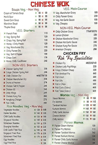 Bar BQ Destination menu 1