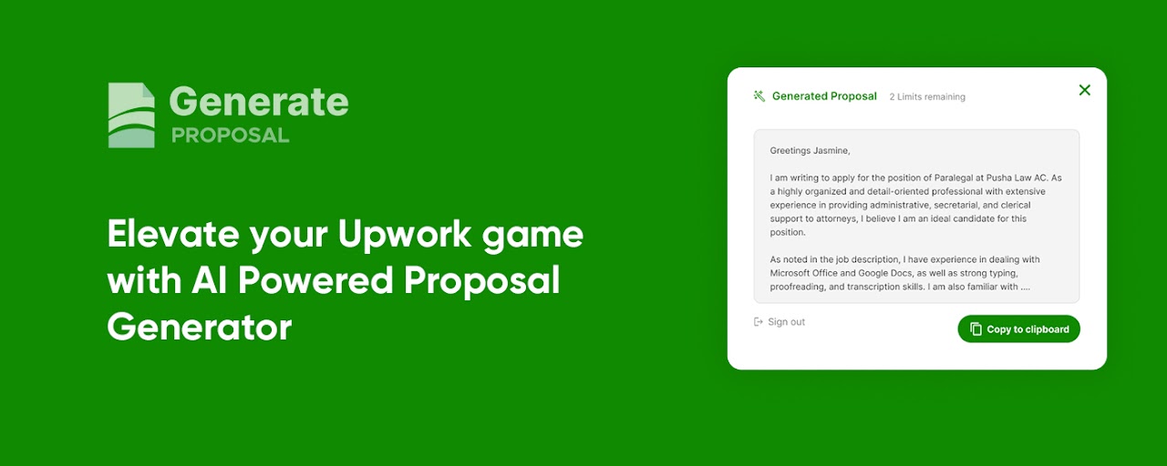 Generate Proposal Preview image 1