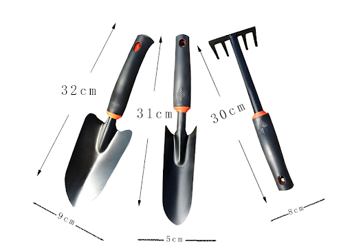Title 7, Thickened Gardening Tool Set for Flower and Veg...