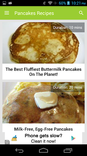 Pancakes Recipes