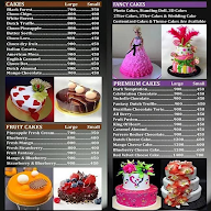 Fantasy Cake Shop menu 1