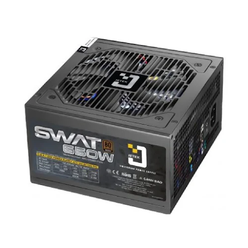 Nguồn máy tính Jetek SWAT650 650W 80plus Bronze