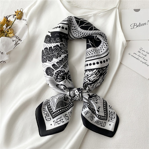 Title 5, A New Small Square Scarf For Women