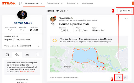 Strava Kudo All