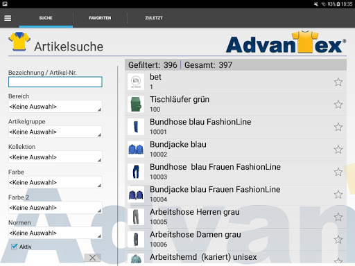 AdvanTex Mobile Sales 8.70