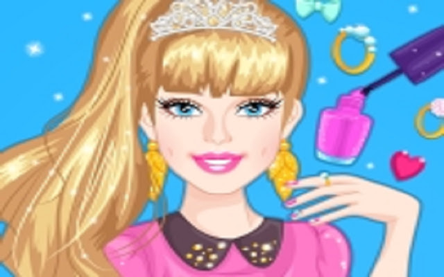 Barbie Prom Nails Designer chrome extension