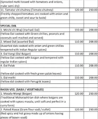 Maharashtrian Aaswad menu 8