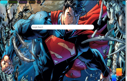 Superman New Tab Extension Wallpapers Preview image 0