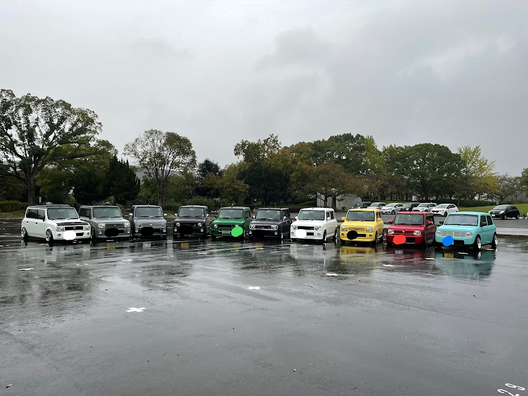 アルトラパンのアルト・アルトワークス・ラパン・オールアルトミーティング・久留米百年公園に関するカスタム事例の投稿画像2枚目
