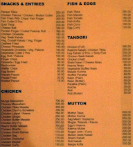 Ellora menu 3