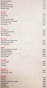 Slounge - Lemon Tree Hotel menu 6