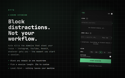 Kyte - Best Website and URL Level Blocker screenshot 2