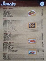 Yaran Di Glassy menu 1