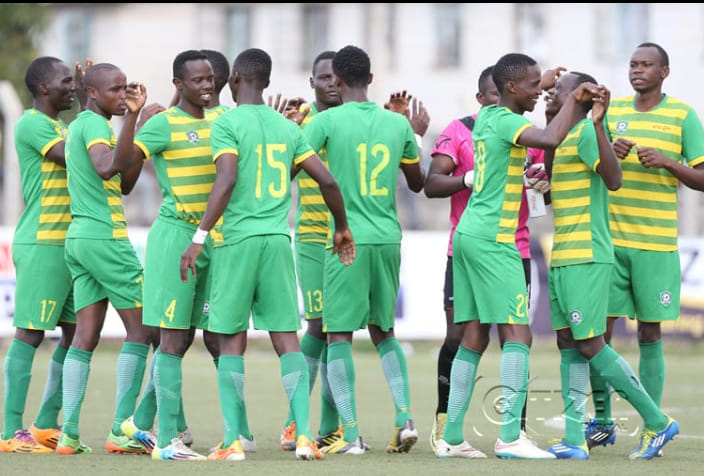 Vihiga united at Senende grounds after training for the play offs that have been called off to unknown dates.