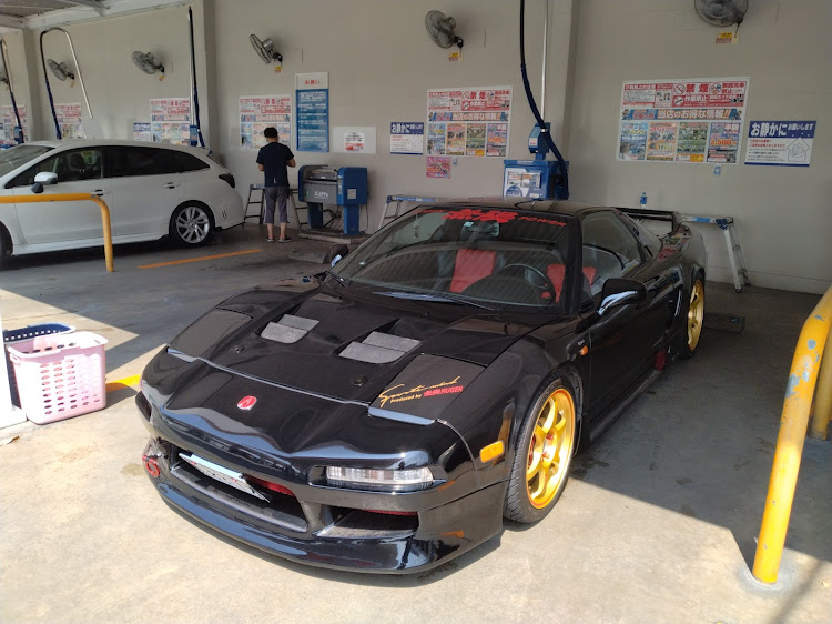 NSXのおはくま・手洗い洗車・めっちゃ疲れた・明日から長距離に関するカスタム事例の投稿画像3枚目