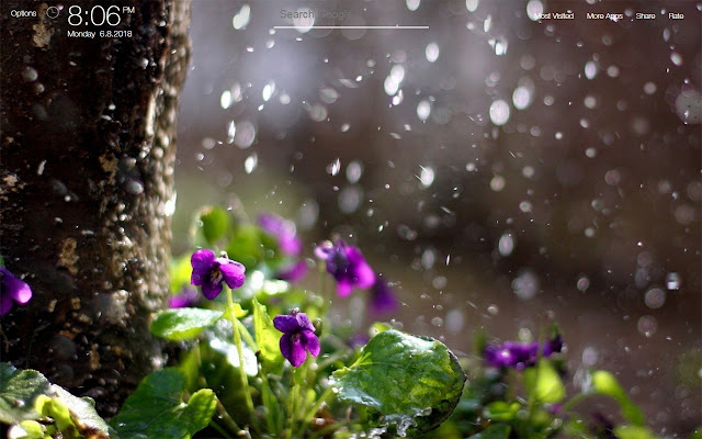 Rain Wallpapers FullHD New Tab