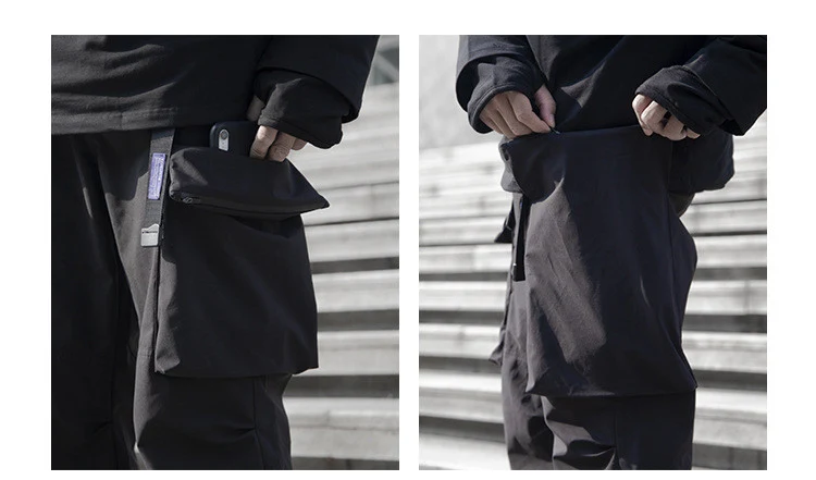 Strakke Broek Taille Multi-Pocket Extreme Capaciteit Heren en Dames Comfort en Veel Opbergruimte Ideaal voor Dagelijks Gebruik