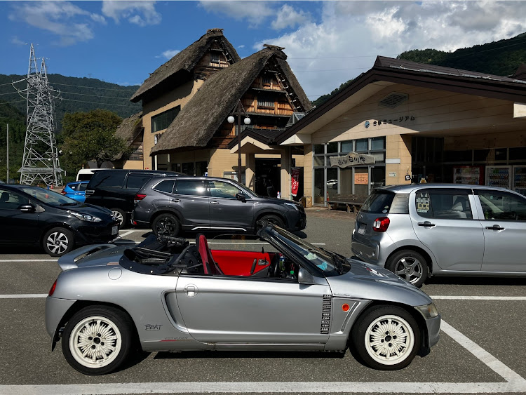 ビートのホンダ・ビート・金華山ドライブウェイ・白山白川郷ホワイトロード・峠ステッカーに関するカスタム事例の投稿画像5枚目