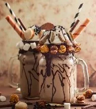 Kitkat Brownie Shake