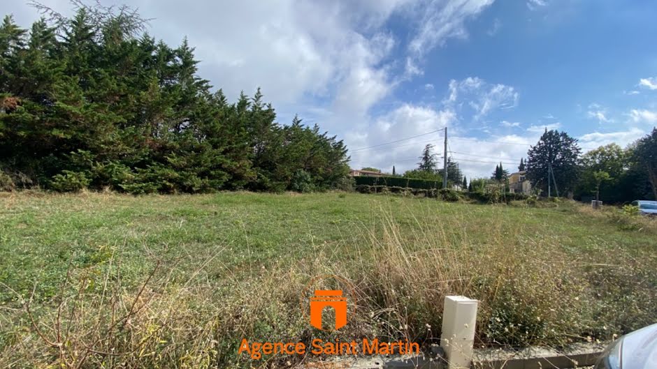 Vente terrain  1347 m² à Sauzet (26740), 255 460 €