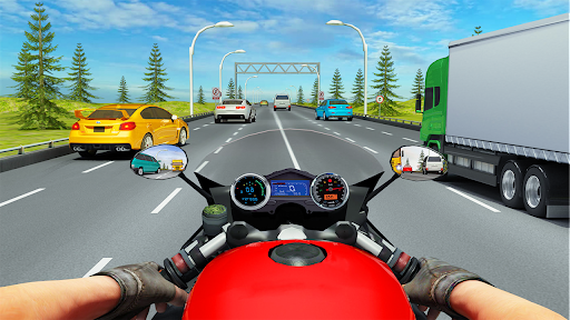 Highway Traffic 3D Bike Racing