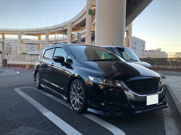 オデッセイの大黒PA・12月もよろしくお願いしますに関するカスタム事例の投稿画像1枚目