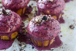 Blueberry Glazed Doughnut Muffins