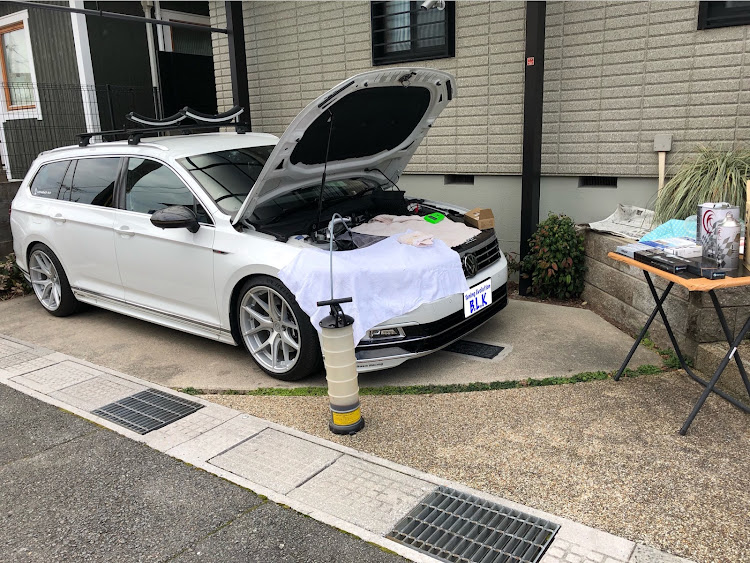 ゴルフ RのTuning Evolution B.L.K・オイル交換・タイヤ・油谷・悪巧みトリオに関するカスタム事例の投稿画像4枚目