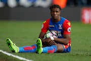 Crystal Palace's Wilfried Zaha scored the opening goal against Manchester City.