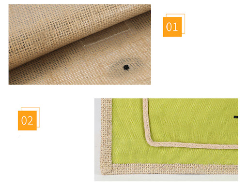 Title 6, Jute Retro Tote Bag, Fashion, Environmental Pro...