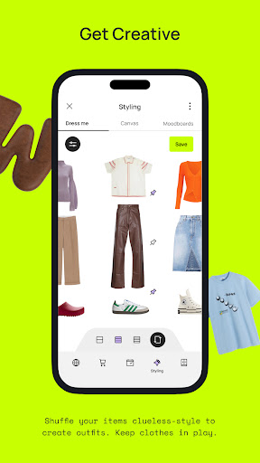 Screenshot Whering Digital Closet Stylist