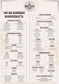 The Big Barbeque menu 1