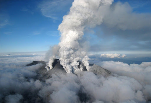 Eruption of the Mount Ontake, between Gifu and Nagano prefectures, in central Japan. Picture Credit: EPA