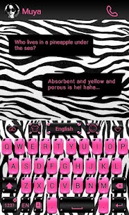 download Zebra GO Keyboard Theme &Emoji free