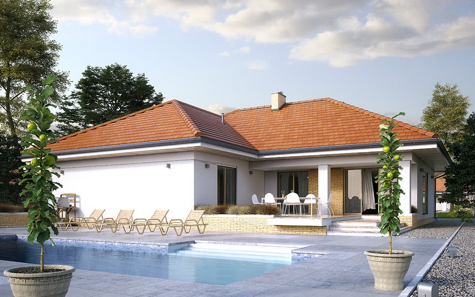 Wizualizacja 2 domu Ambrozja 16