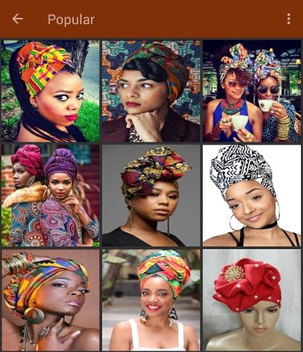 Head wrap styles - How to tie a head wrap