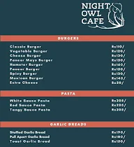 Night Owl Cafe And Beanery menu 4
