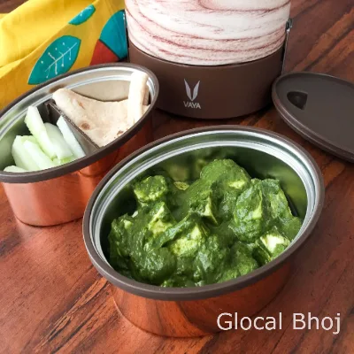 Palak Paneer Lunchbox