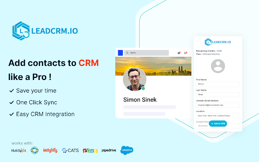 LeadCRM | integrate Web with CRM