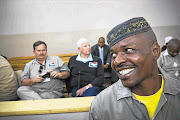 Chris Mahlangu, convicted of the murder of AWB leader Eugene Terre Blanche, in the Mafikeng High Court, sitting in Ventersdorp, North West, yesterday Picture: DANIEL BORN