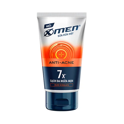 Sữa Rửa Mặt X-men Anti-Acne ngừa mụn 100g